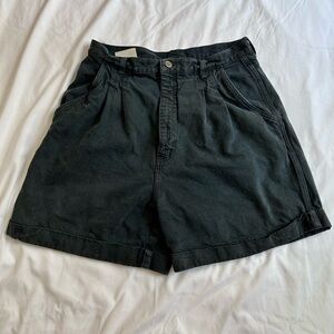 Vintage Pleated Shorts